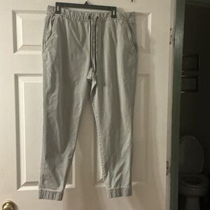 Old Navy Men's Light Gray Joggers